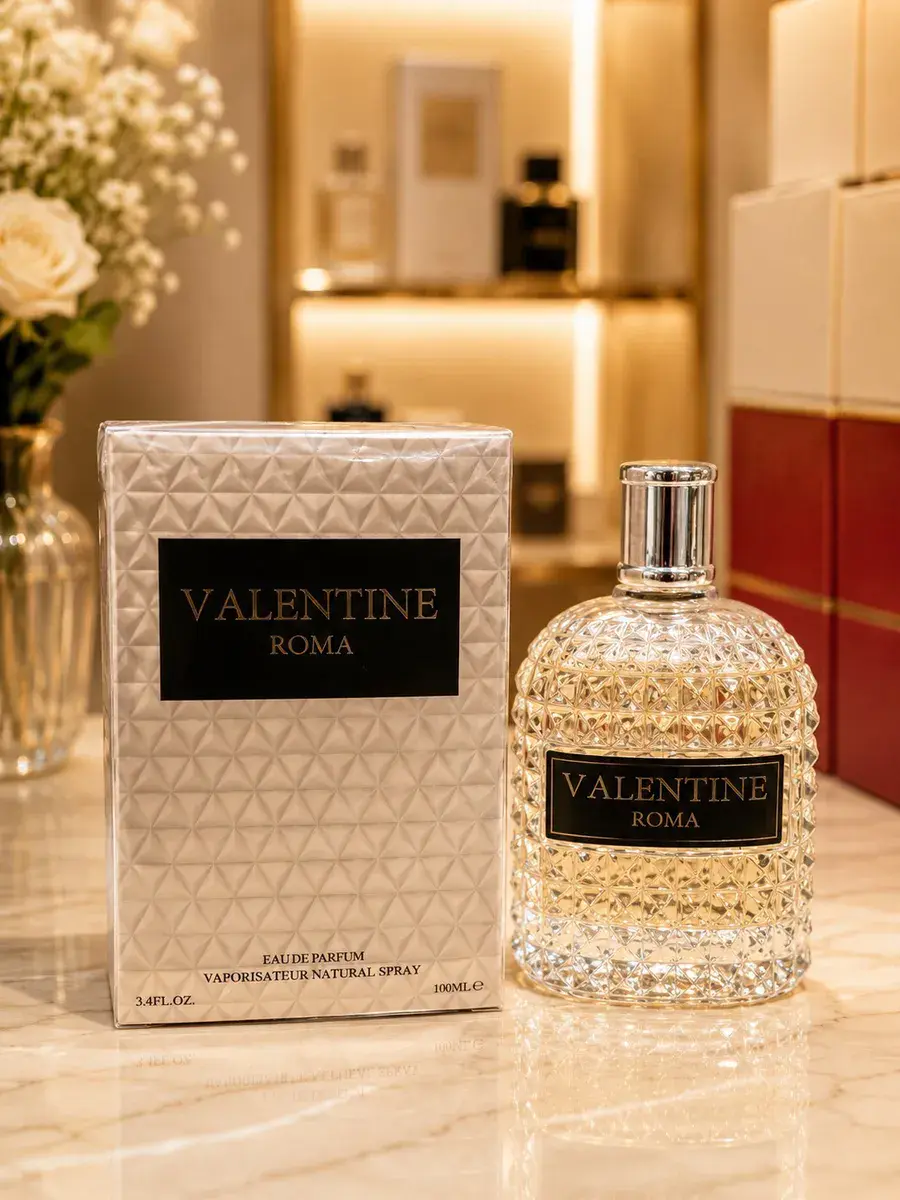 Perfumy Valentine Roma 100ml Eau de Parfum z eleganckim flakonem
