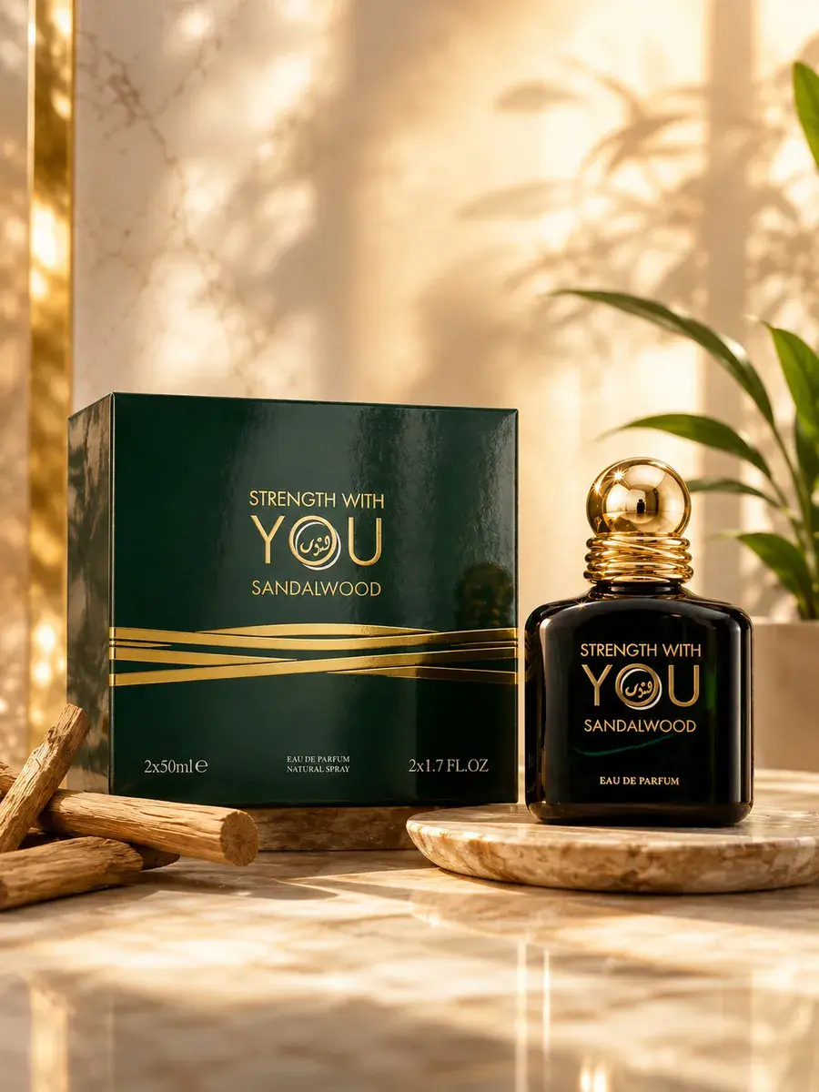 Perfumy Strength With You Sandalwood 2x50ml zestaw zapachowy