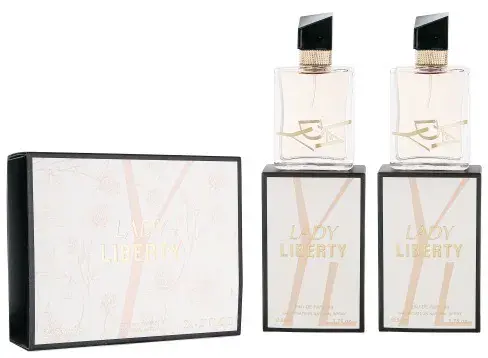 Zestaw Lady Liberty Perfum 2x50ml w eleganckim opakowaniu