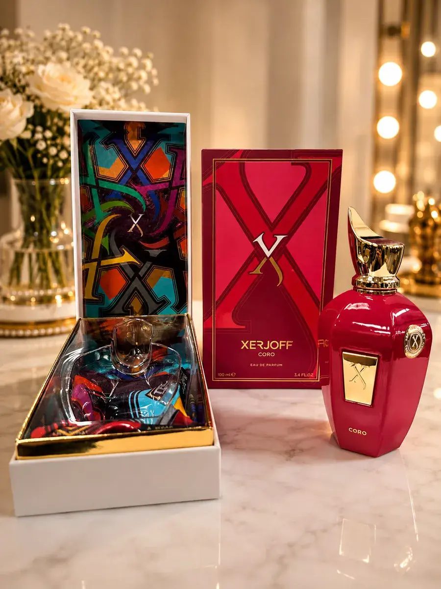 Perfumy Xerjoff Coro 100ml czerwony flakon luksusowy zapach