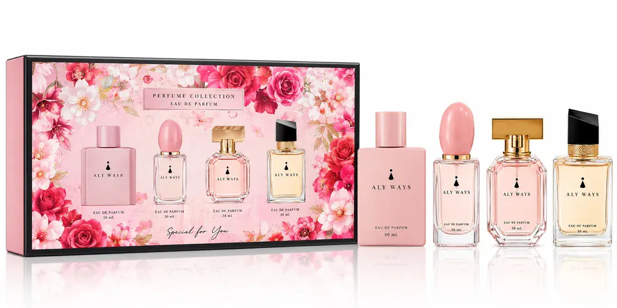 Zestaw perfum ALY WAYS 4x30ml + 50ml Eau de Parfum