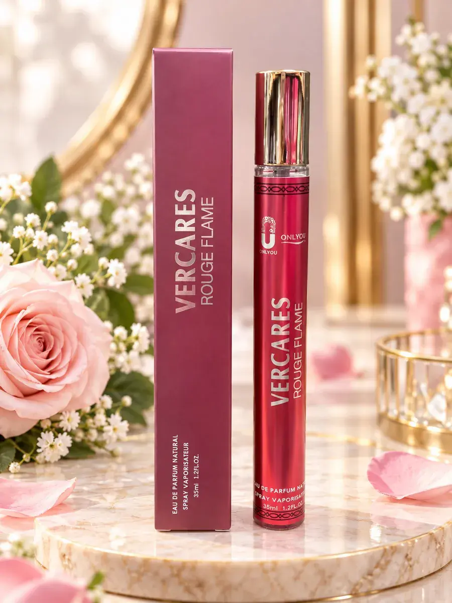 Vercares Rouge Flame Perfumetka 35ml czerwono-złota