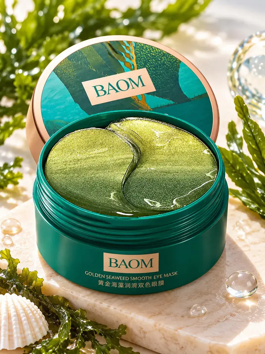 BAOM Golden Seaweed hydrożelowe płatki pod oczy z algami morskimi