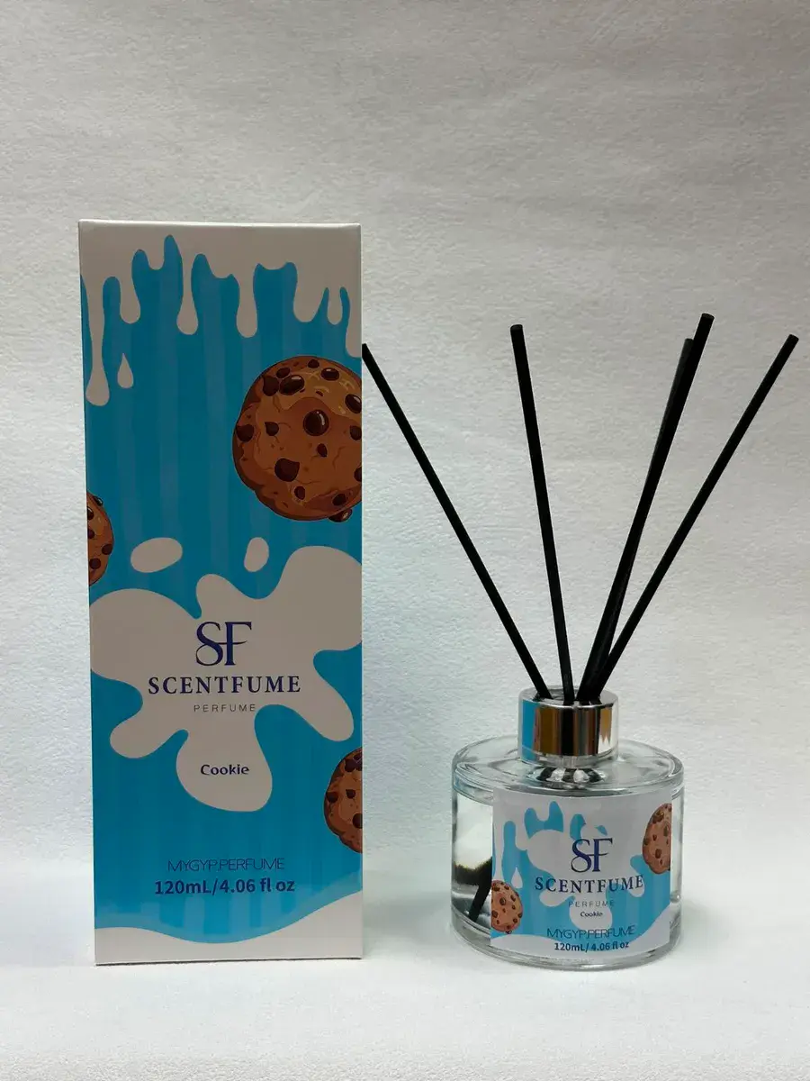 Scentfume Cookie 120ml dyfuzor zapachowy z patyczkami