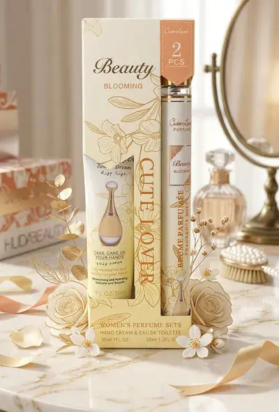 Zestaw perfumetki i krem do rąk Cute Lover Beauty Blooming 30ml