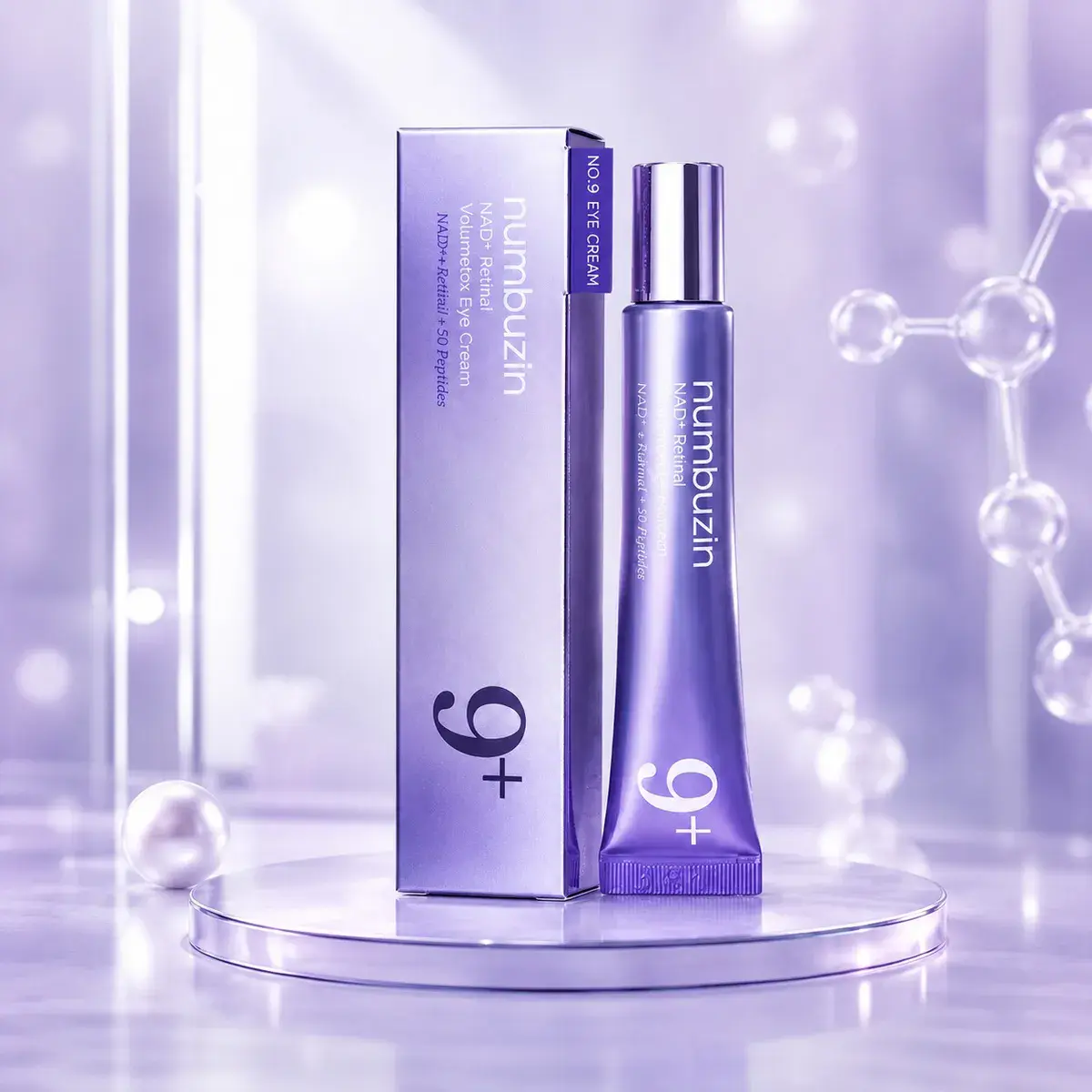 Numbuzin No.9 NAD+ Retinal Volumetox Eye Cream krem pod oczy z peptydami