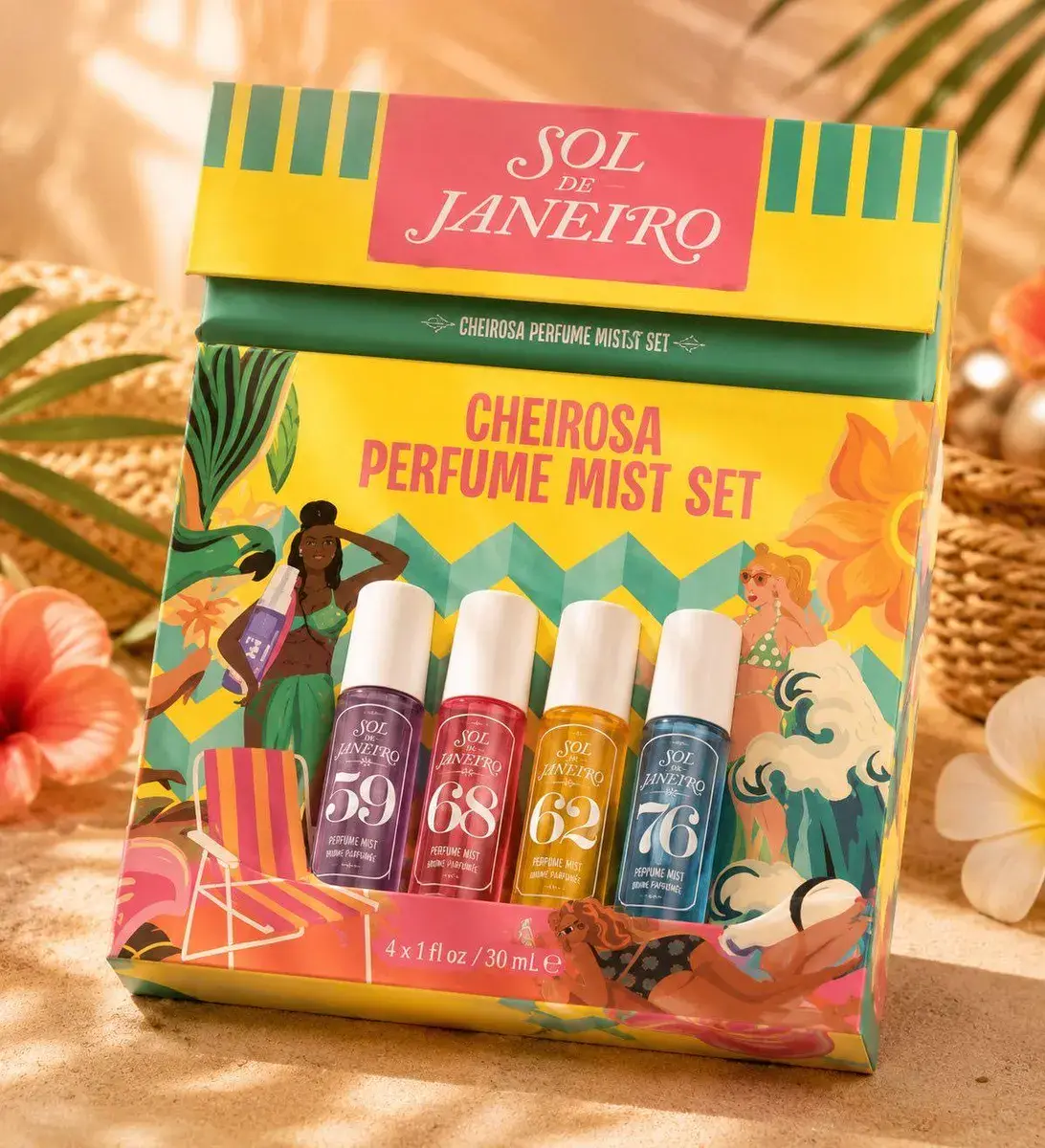 Cheirosa Perfume Mist Set Sol de Janeiro zestaw 4 mgiełek 30 ml