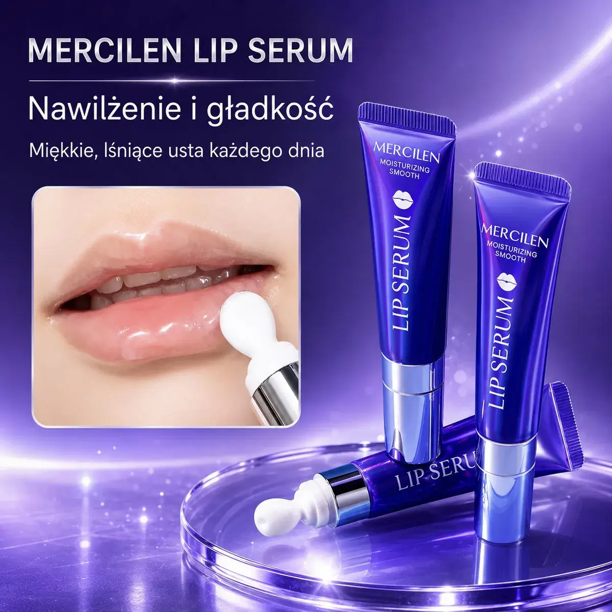 Mercilen Lip Serum Nawilżające i Wygładzające Usta