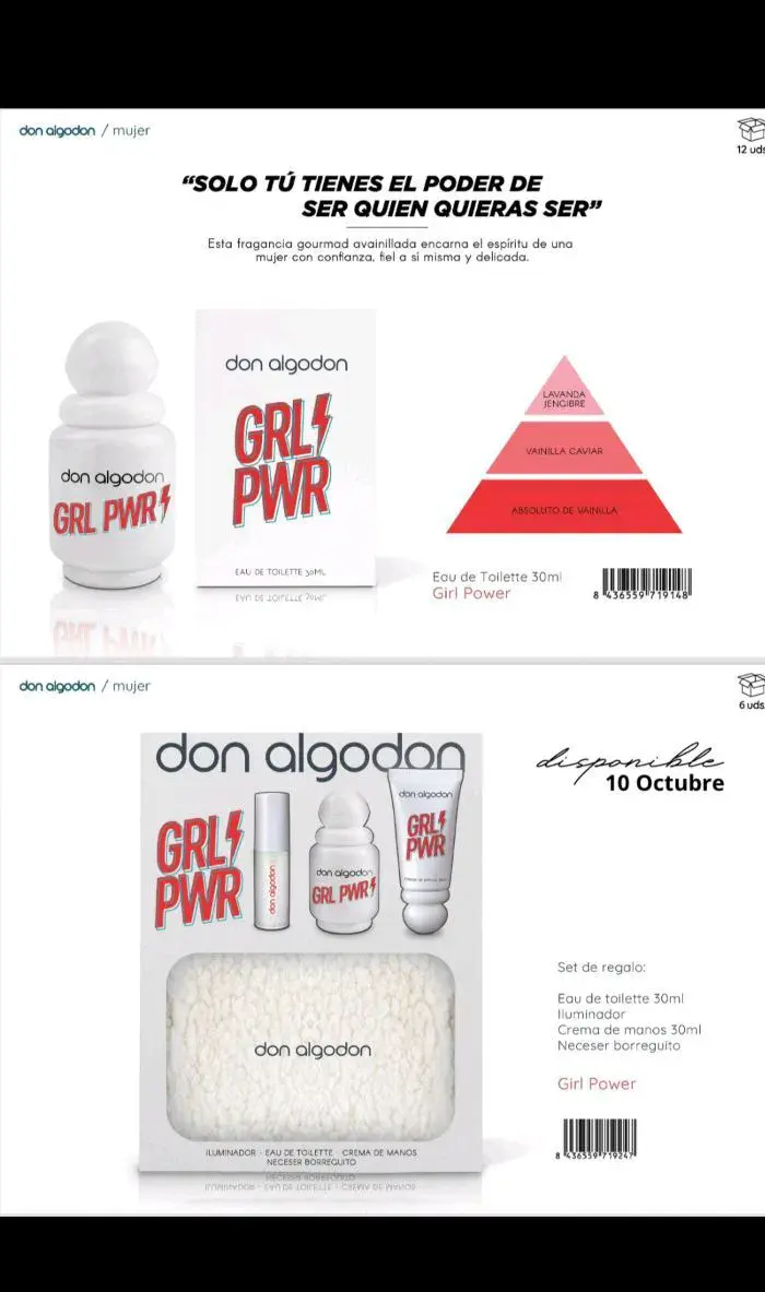 Zestaw kosmetyczny Girl Power z perfumami i kremem do rąk