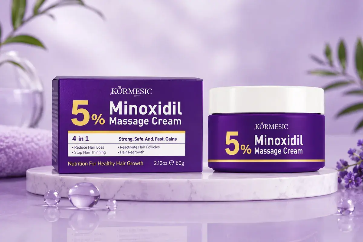 KÖRMESIC Minoxidil 5% krem do masażu skóry głowy 60g