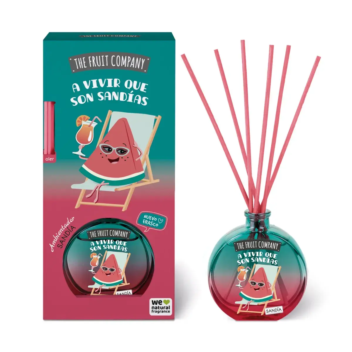 Dyfuzor zapachowy The Fruit Company Arbuz 40ml z patyczkami