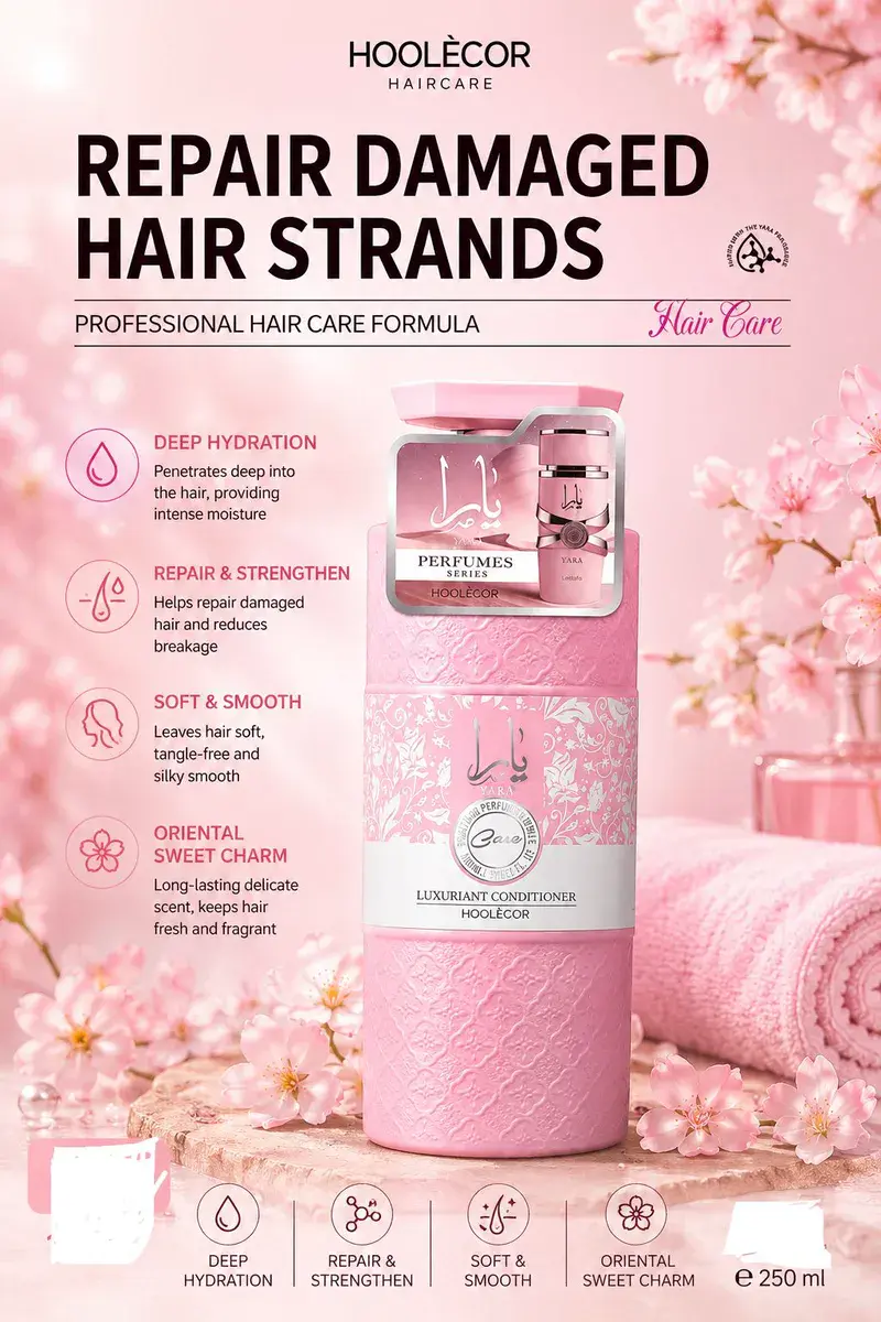 HOOLÈCOR Luxuriant Conditioner 250 ml odżywka do włosów suchych i zniszczonych