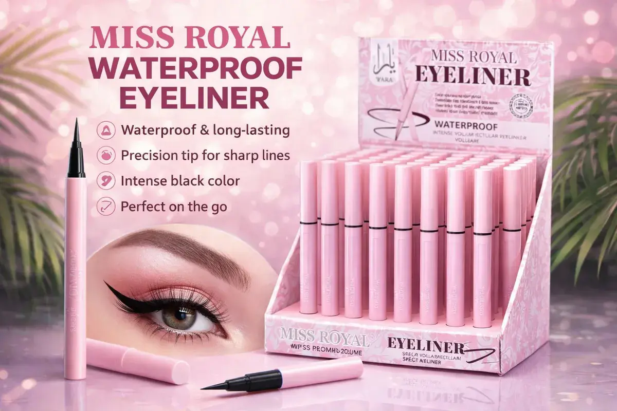 YARA Miss Royal Eyeliner wodoodporny czarny precyzyjny