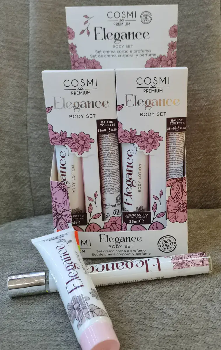 Cosmi Premium Elegance zestaw kosmetyków do pielęgnacji ciała i perfum 35ml