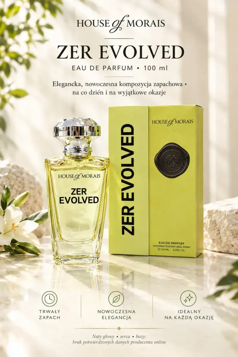 House of Morais Zer Evolved 100 ml elegancki zapach unisex