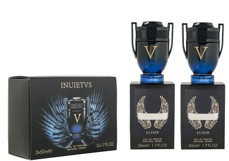 Zestaw perfum INUIETVS V Elixir 2x50ml granatowy flakon