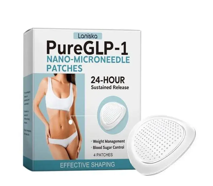 Plastry wyszczuplające Laniska PureGLP-1 nano-mikroigłowe 4 szt