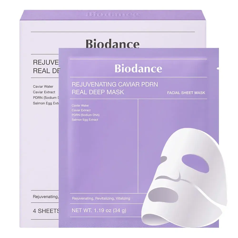 Maska w płachcie Biodance Rejuvenating Caviar PDRN 4 szt