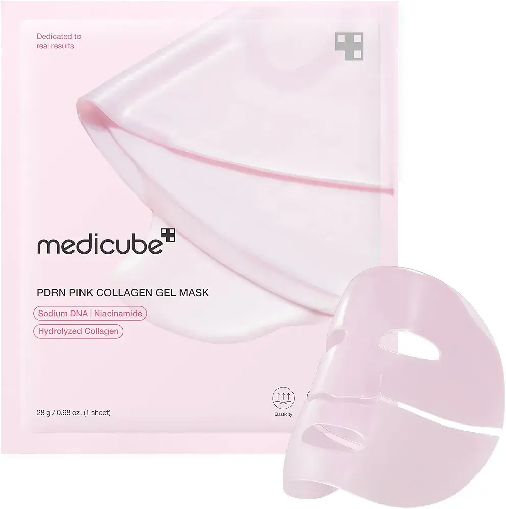 Medikube Pdrn Pink Collagen Gel Mask 4PCS