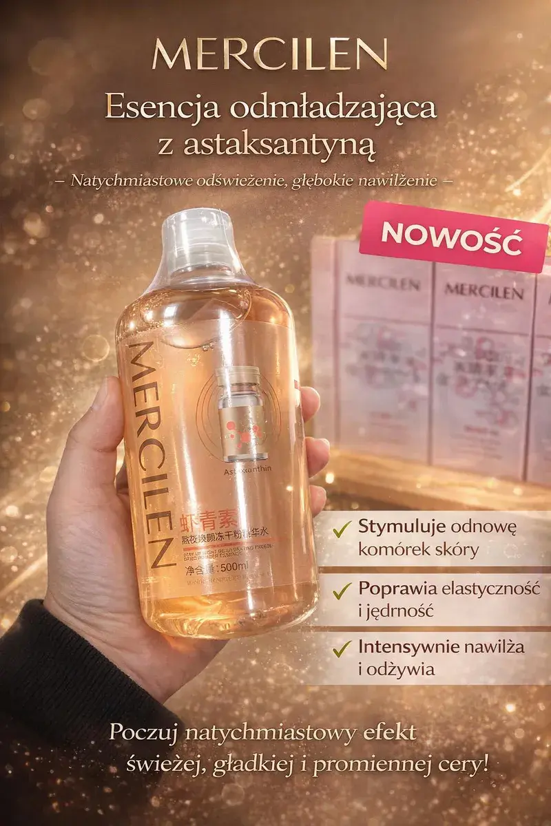 Mercilen Esencja z Astaksantyną 500ml