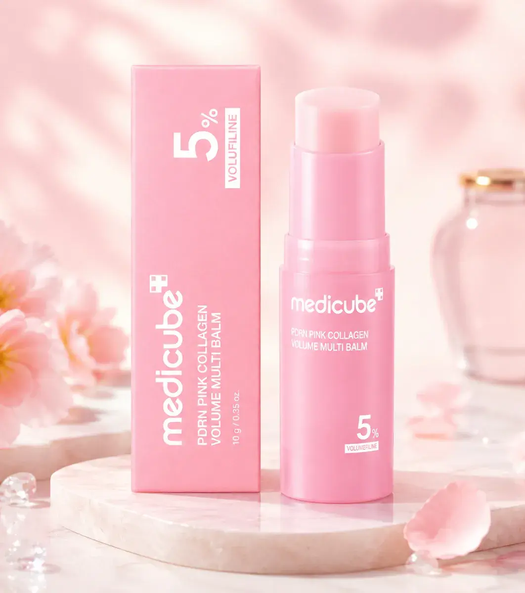 Medicube Różowy Balsam Kolagenowy 10g z 5% Volufiline