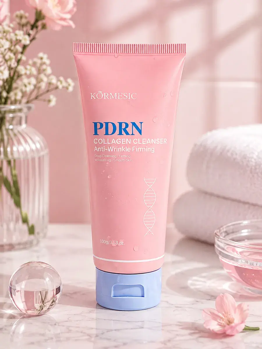 KÖRMESIC PDRN Collagen Cleanser 100 g różowy żel do mycia twarzy
