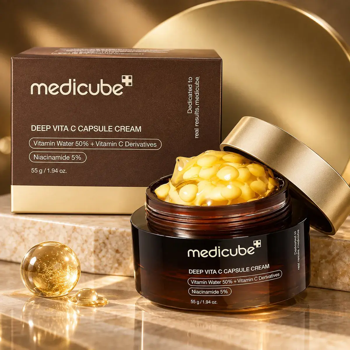 Medicube Deep Vita C Capsule Cream krem z witaminą C 55g