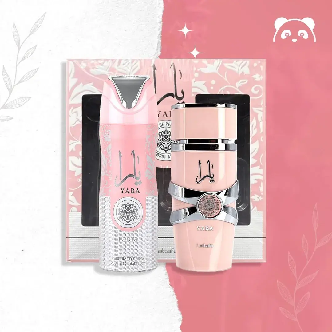 Zestaw prezentowy Yara Lattafa perfumowany spray 250ml + balsam