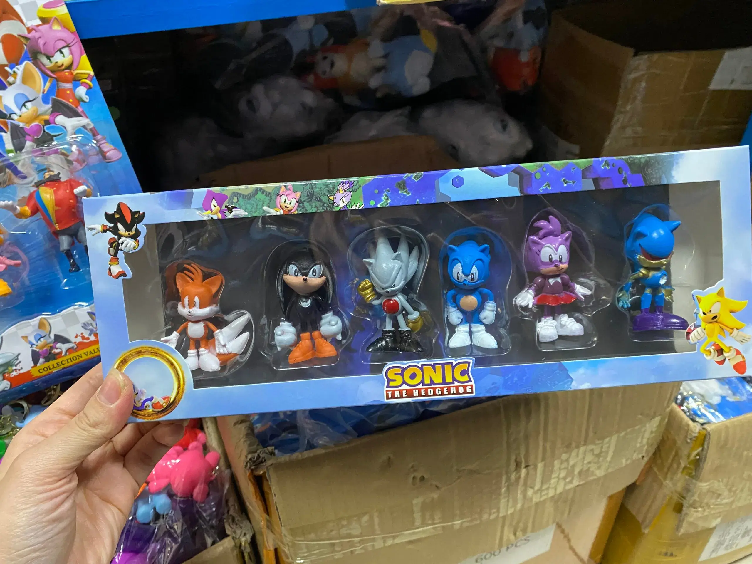Zestaw figurek Sonic Generations 5PCS w pudełku
