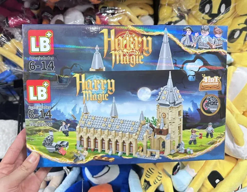 Klocki Harry Magic LB PK12863 Zamek z Figurkami 4w1 LB9116