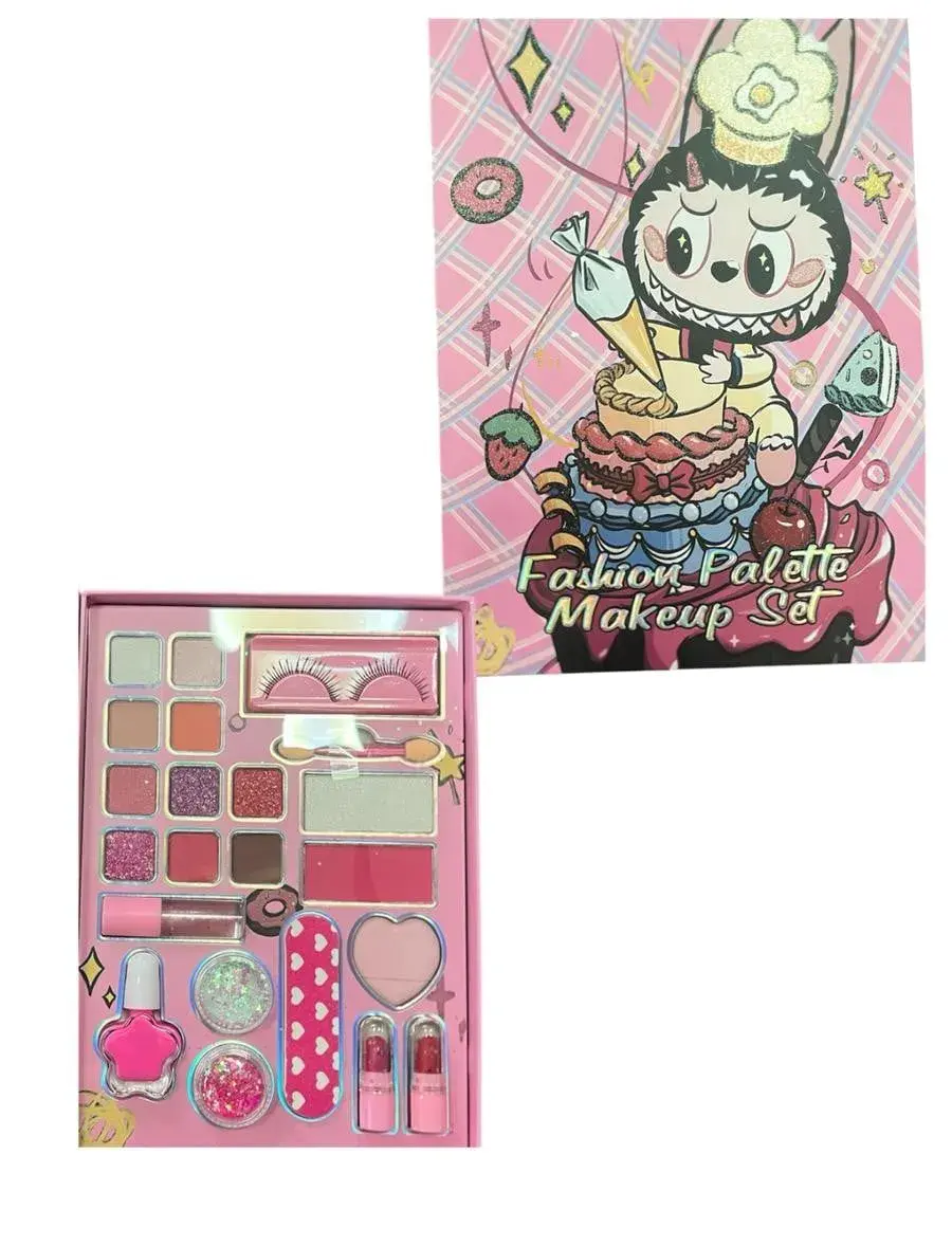 Zestaw do makijażu Fashion Palette Labubu dla dziewczynek