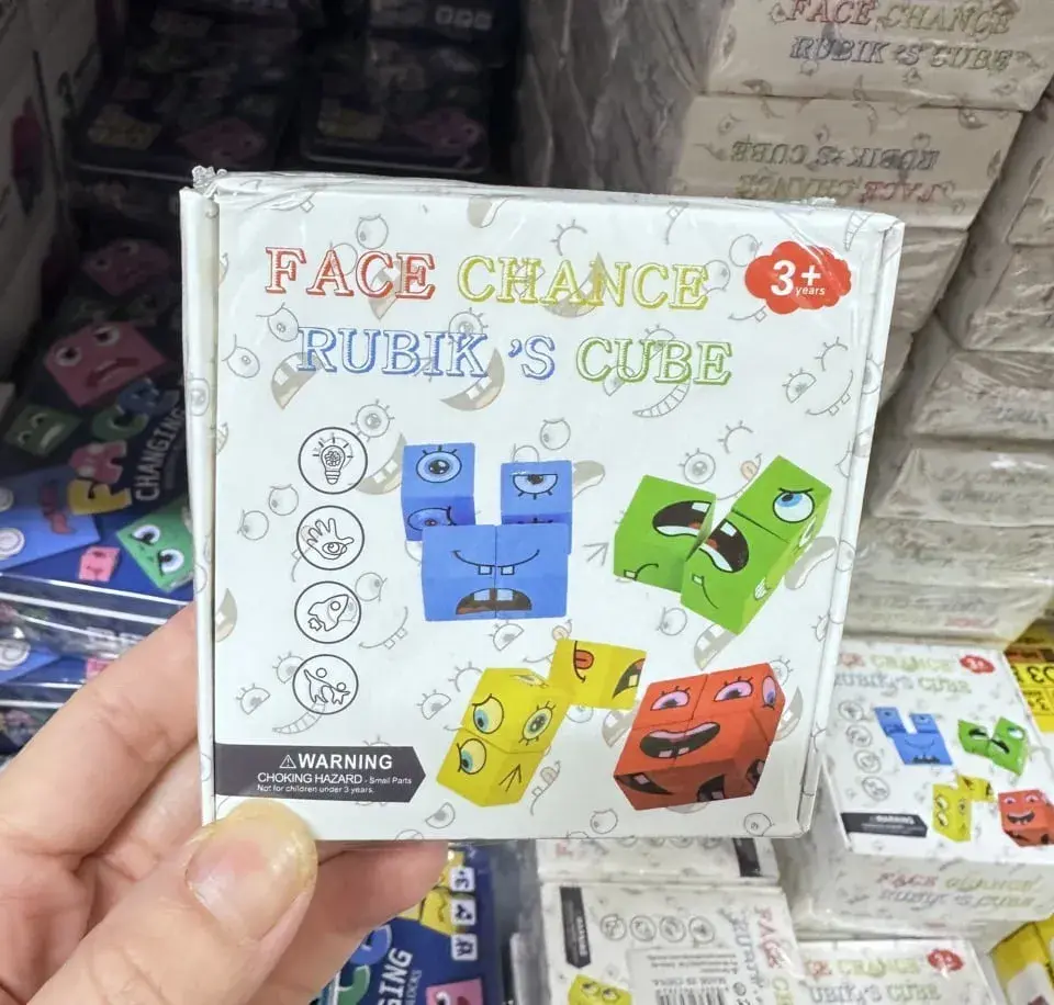 Kostka Rubika Face Chance PK13206 - Układanka Logiczna Miny