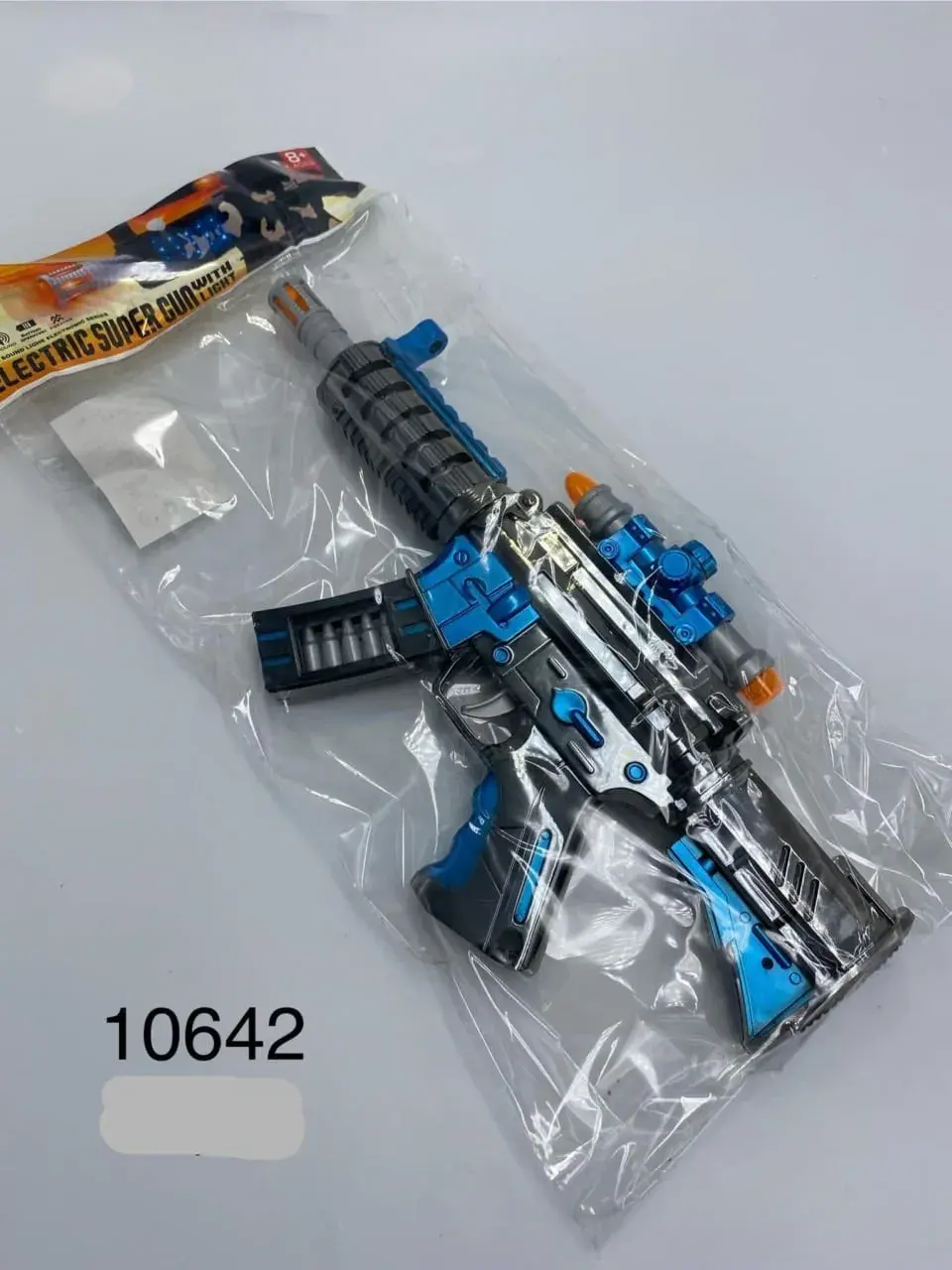 Zabawki Pistolety Karabin Elektryczny Super Gun, 8 szt, PK14082