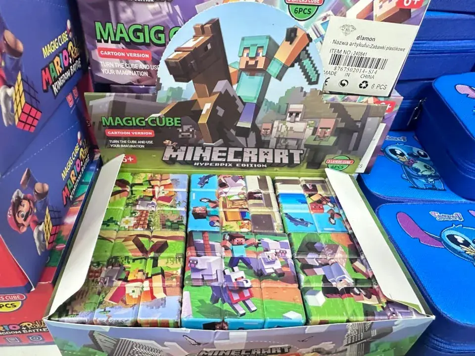 Kostka logiczna Magic Cube Minecraft Hyperpix Edition 3x3