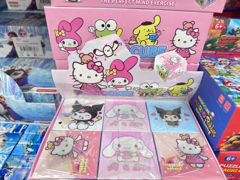 Magic Cube Sanrio - kostka logiczna Hello Kitty Kuromi 12 szt.
