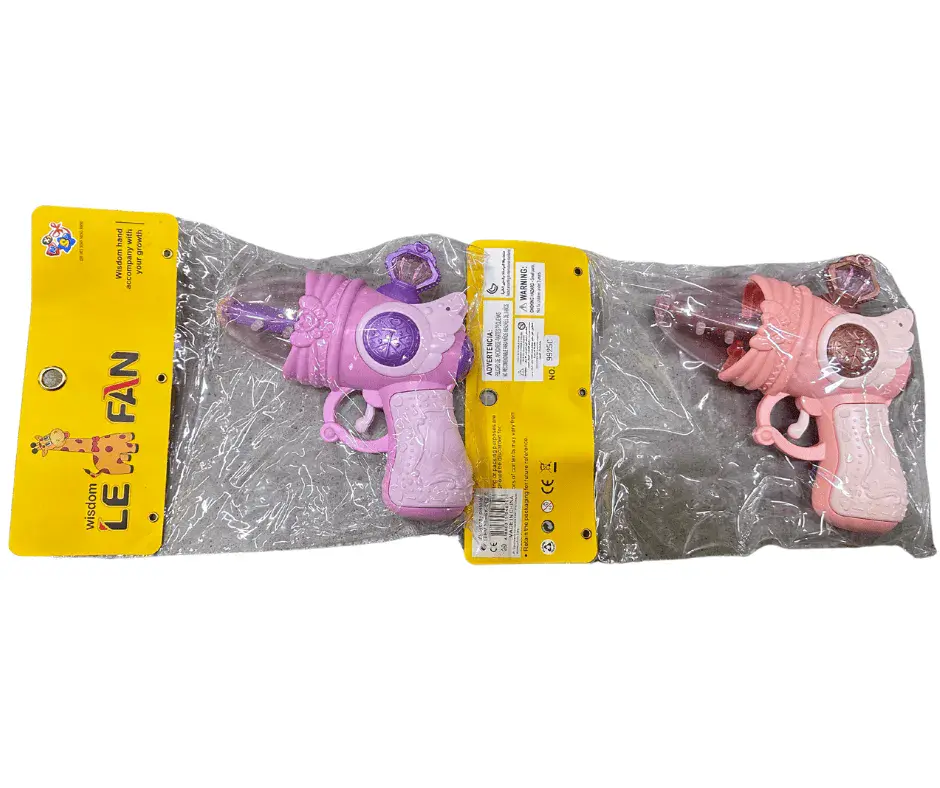 Pistolety zabawki Le Fan mix kolorów 12szt PK14203