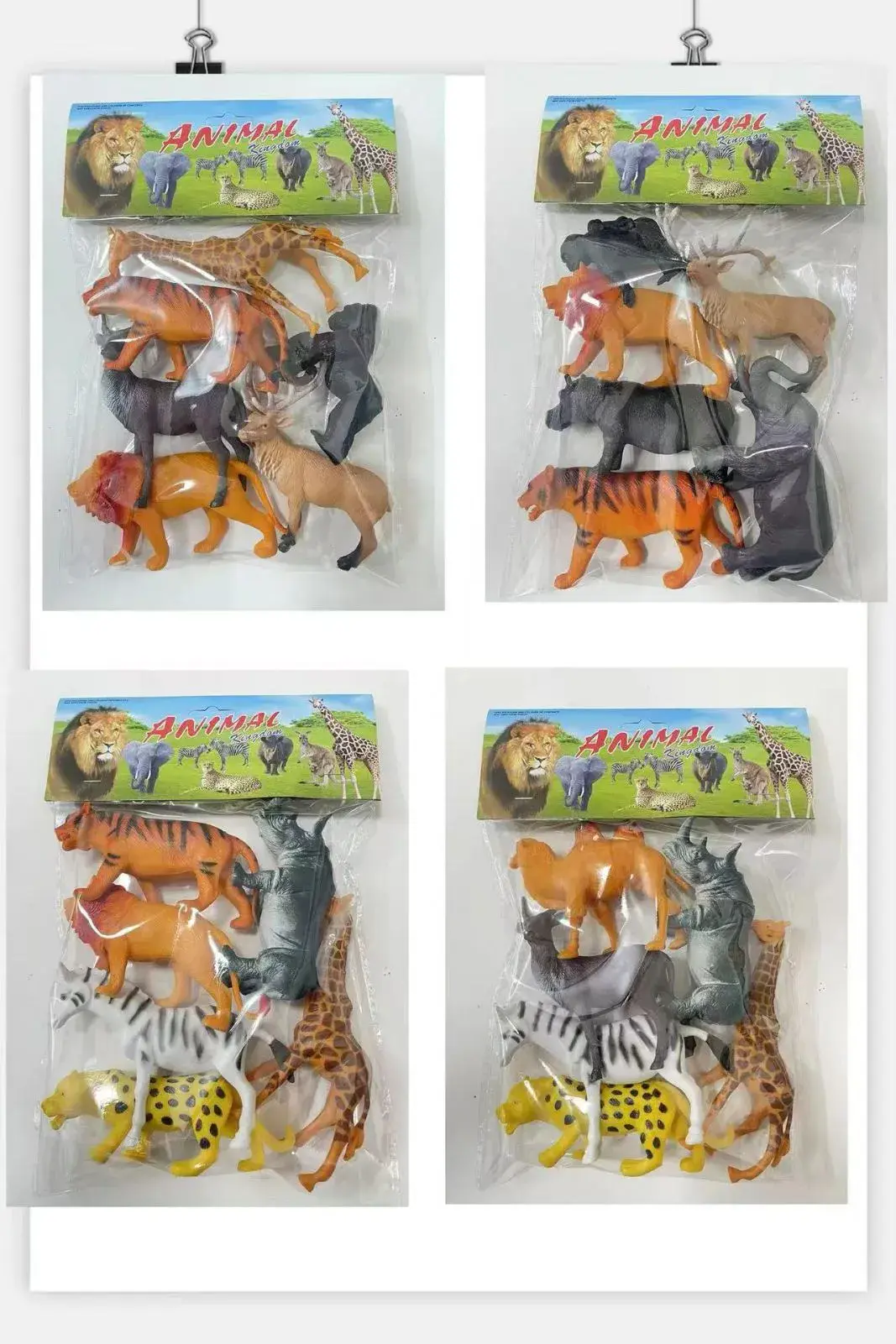 Zestaw 6 Figurek Dzikie Zwierzęta Animal Kingdom