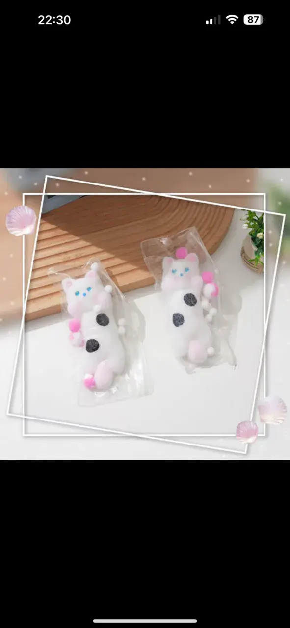 Zabawka Squeeze Toys Gniotek Kotek 16 szt.
