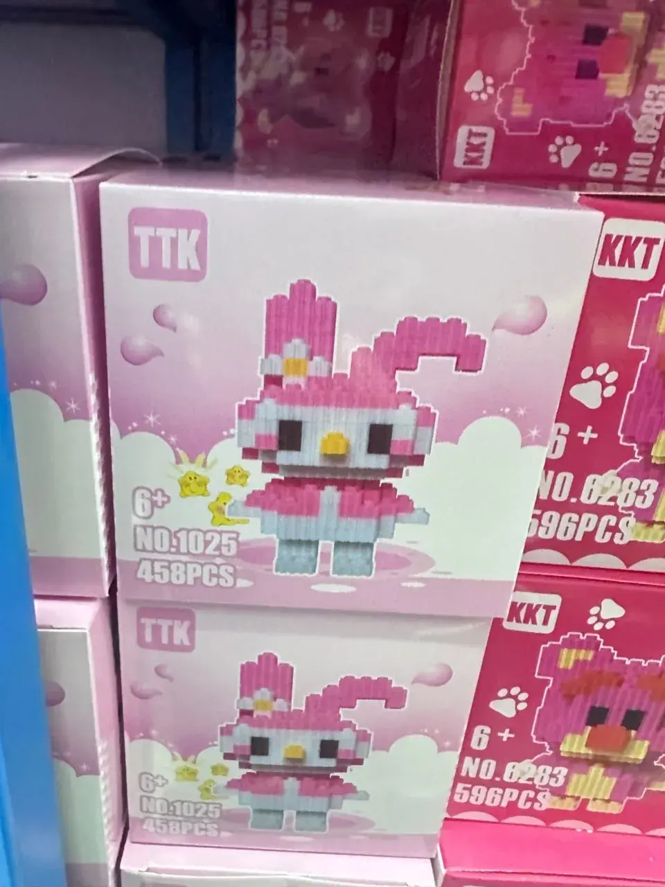Klocki Mikro Hello Kitty My Melody 458PCS TTK Zestaw PK14106