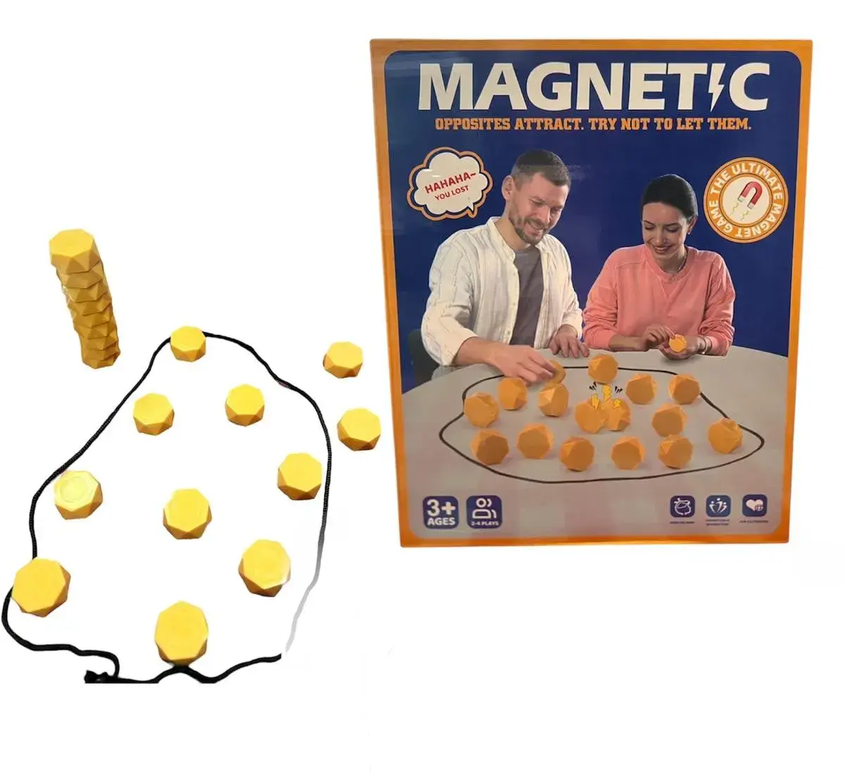 Zabawka magnetyczna Magnetic Opposites gra planszowa