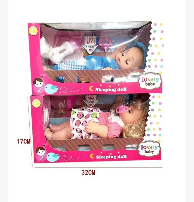 Zabawki Lalka Lovely Baby Sleeping Doll 17cm