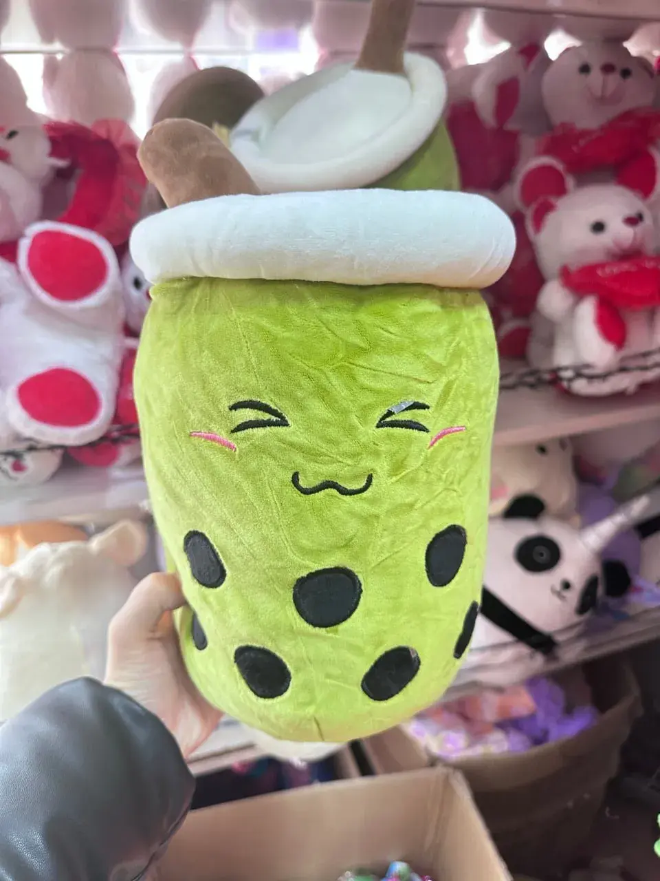 Maskotka Pluszowa Bubble Tea 27cm Zielona