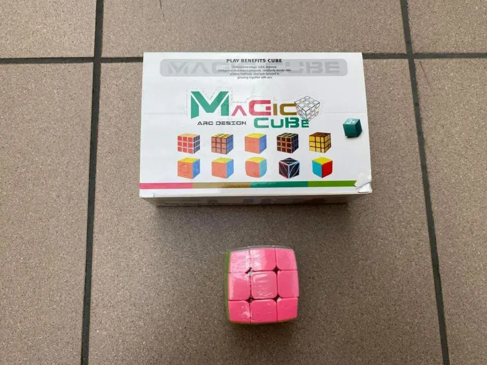 Zabawka Rubik Magic Cube Arc Design - Kostka Logiczna 12 szt.