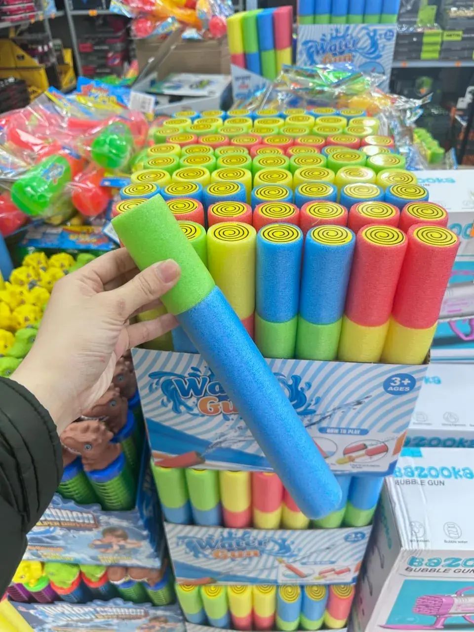 Pistolety Wodne Water Gun Piankowe Sikawki, 35 szt.