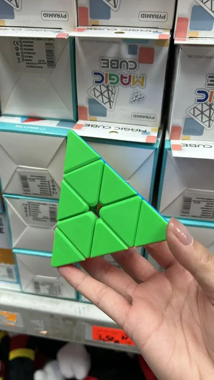 Zabawka Magic Cube Piramida Logiczna Układanka 12 szt.