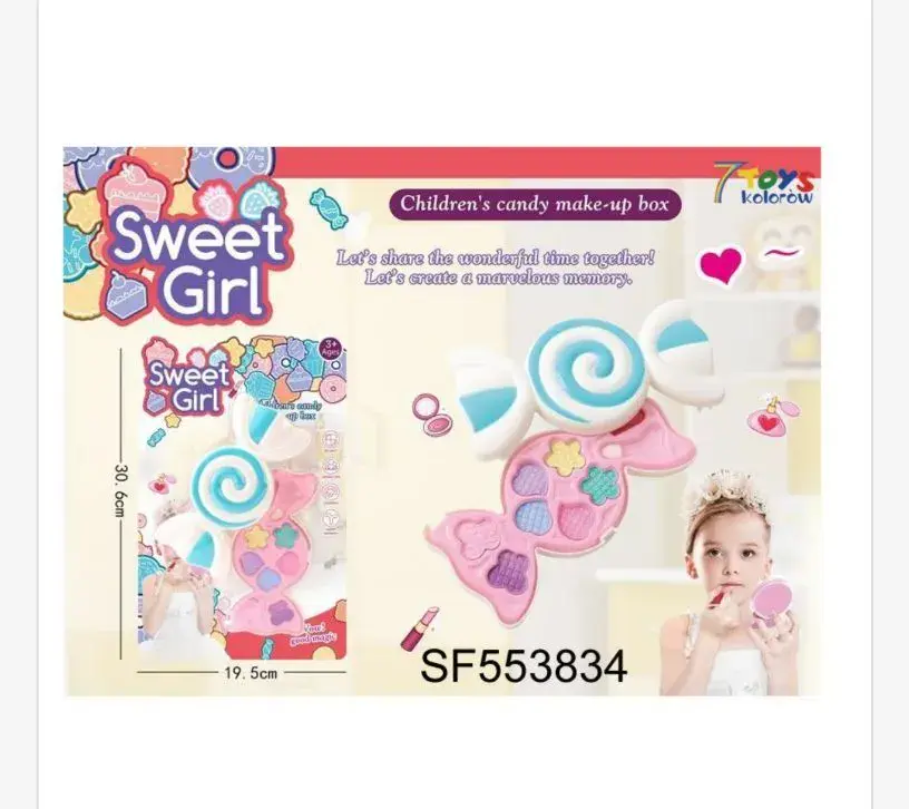 Zestaw kosmetyków zabawka Children's Candy Make-up Box