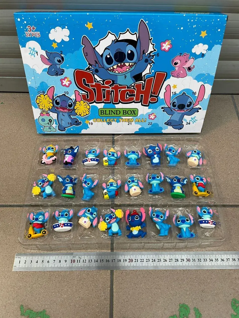 Zabawka Stitch Blind Box Surprise - Zestaw 24 szt Figurek