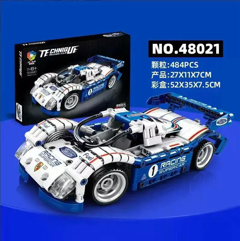 Klocki Samochód Wyścigowy Racing Supercar 484PCS 27cm