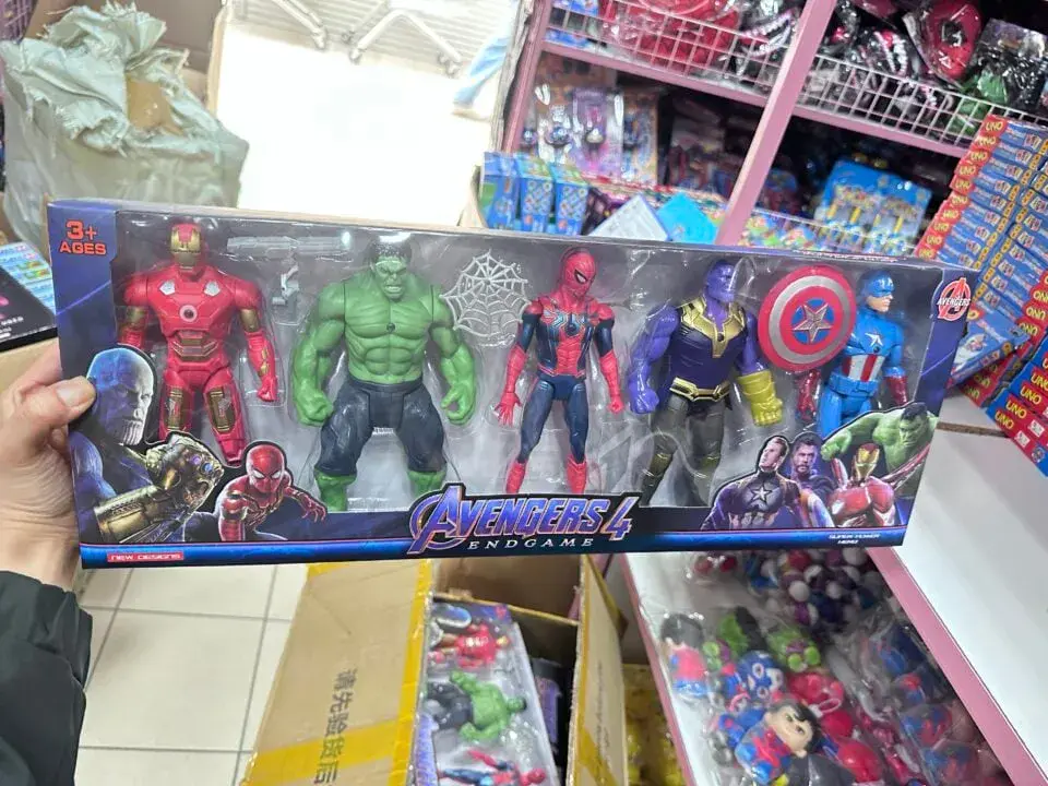 Zestaw Duży Avengers Endgame 5PCS Figurki Akcji 5 szt
