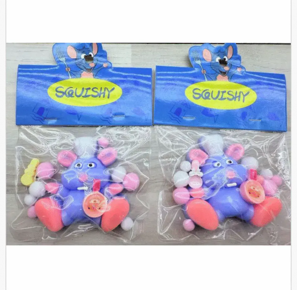Zabawka Squishy Gniotek Myszka Kucharz 16 szt.